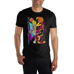 Space Jam Movie Mens Short Sleeve Shirt