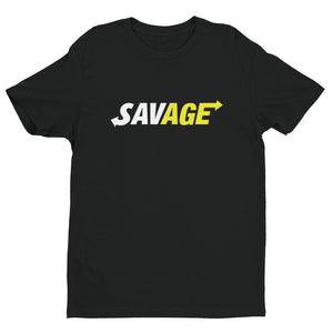 SAVAGE. Release Your Inner Savage! (White & Yellow)